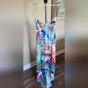 Colorful Animal Print Dress